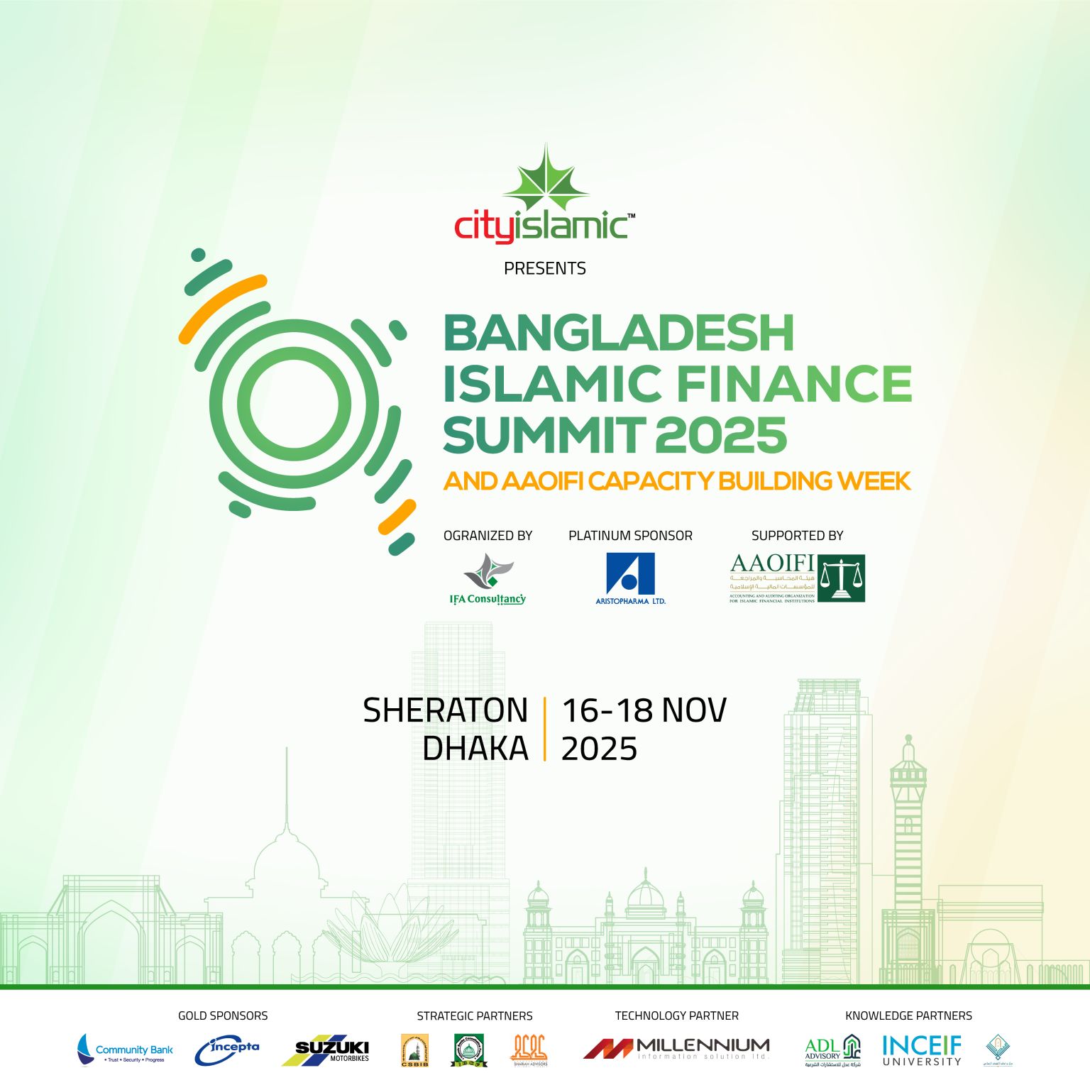 Bangladesh Islamic Finance Summit & AAOIFI Capacity Building Week 2025